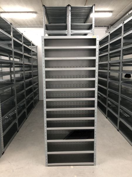 legbordstellingen zijaanzicht