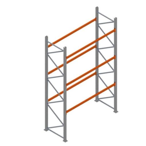 Basisset palletstelling 2 staanders en 6 liggers