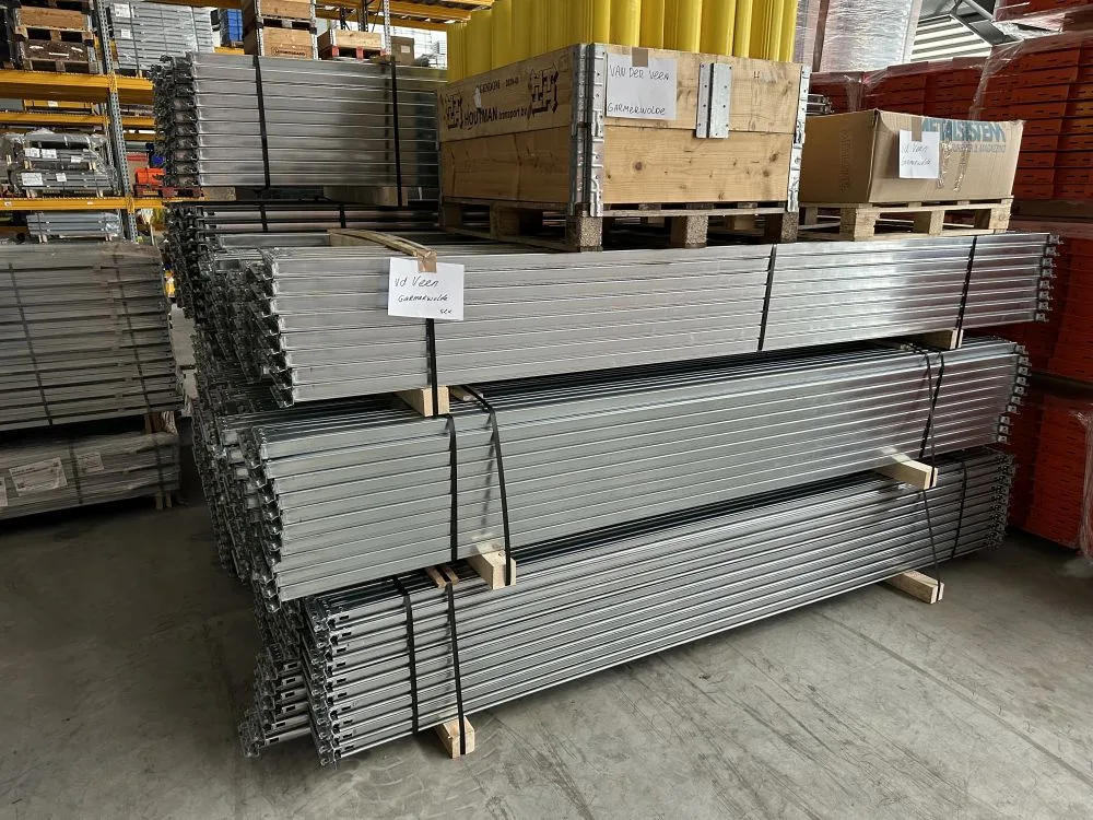 superbuild palletstellingen gedemonteerd