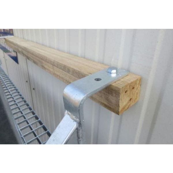 Stalentrap verzinkt 3000 mm / 45 graden / tree breedte 1000 mm, nieuw - Afbeelding 5