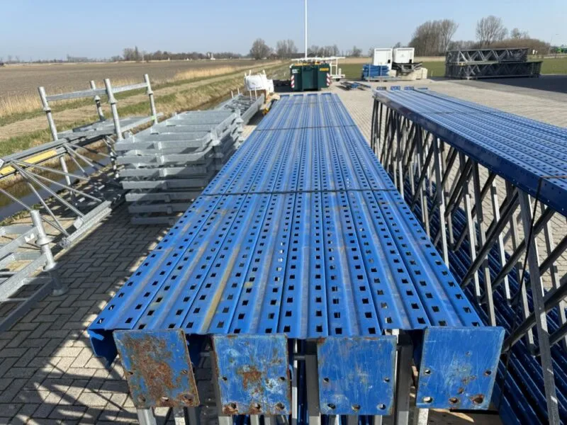 Palletstelling Esmena 530x130 / liggers 360 / lengte 26 mtr gebruikt - Afbeelding 2
