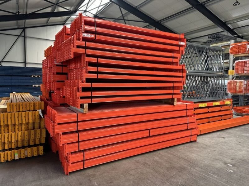 Palletstelling Stow Toyota 340x110 diep / liggers 270 / lengte 16.90 mtr /  gebruikt - Afbeelding 3