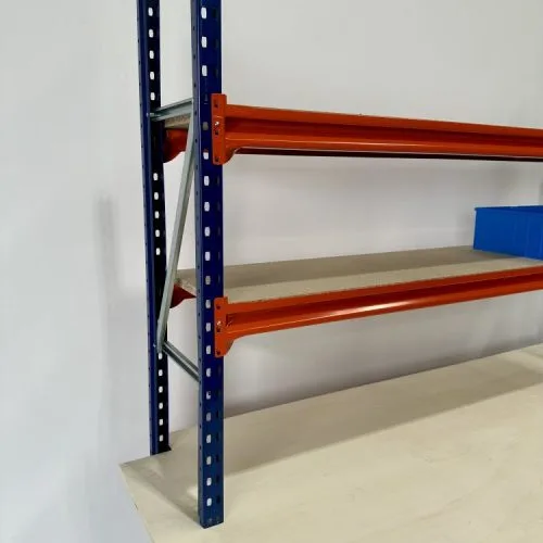 Werkbank inpaktafel met boven opbouw 215x100x95cm / 22 mm blad / incl. 4 zwenkwielen, nieuw - Afbeelding 4