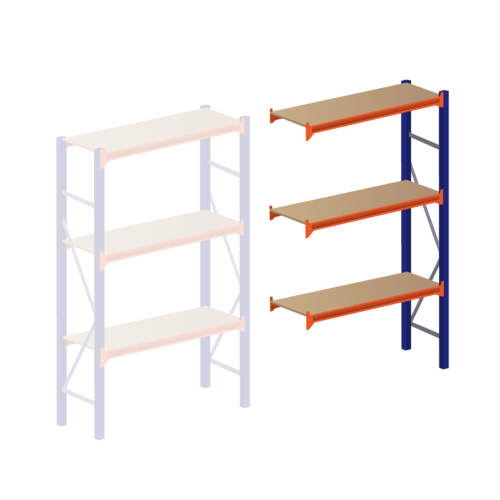 aanbouwset grootvakstelling 3 laags