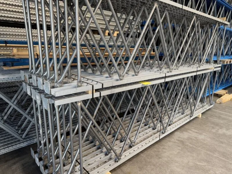 Palletstelling OHRA 460x110 / liggers 270 / lengte 64.50 mtr gebruikt