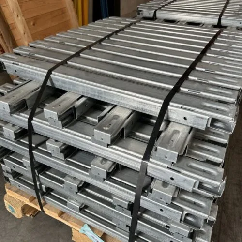 pallet vol met diepteliggers van 80cm