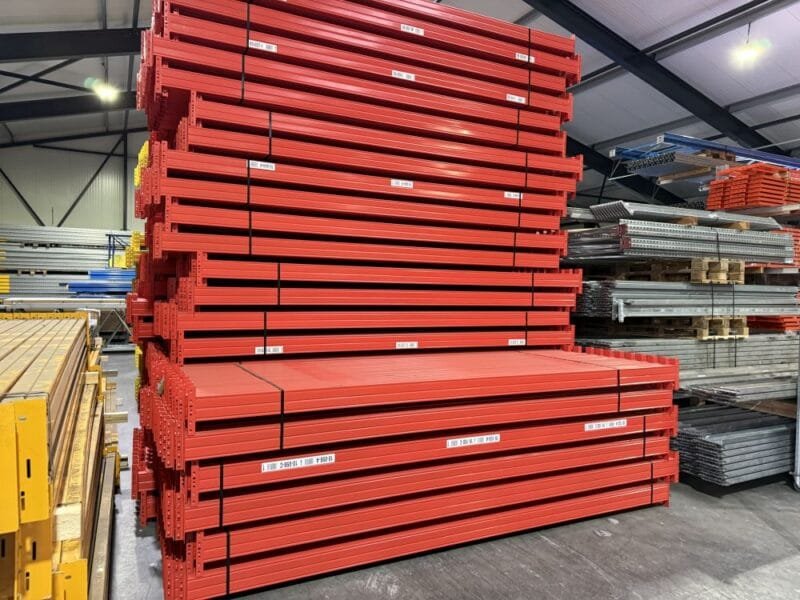 Palletstelling Esnova 400 cm hoog - 110 cm diep - 360 cm lengte - 3 lagen liggers - max. 2200 kg per ligger paar gebruikt/nieuw - Afbeelding 6