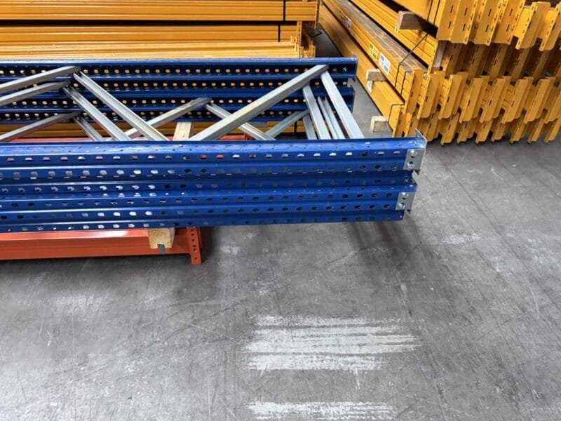 Palletstelling AR 400x100 / liggers 270 en 225 / lengte 8.05 mtr gebruikt - Afbeelding 2