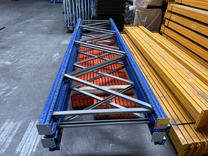 Palletstelling AR 400x100 / liggers 270 en 225 / lengte 8.05 mtr gebruikt - Afbeelding 3