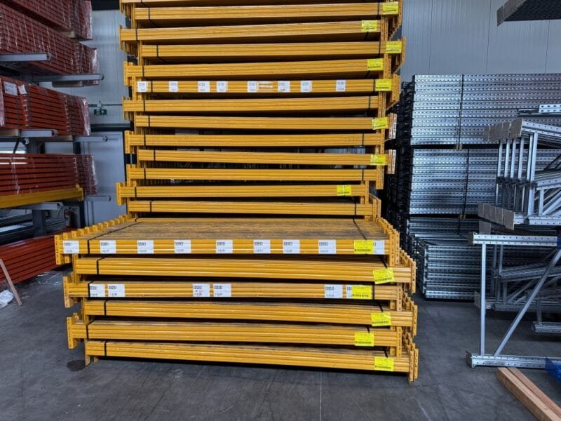 Palletstelling Esmena 550x110 diep / liggers 270 / lengte 39 mtr /  gebruikt - Afbeelding 3