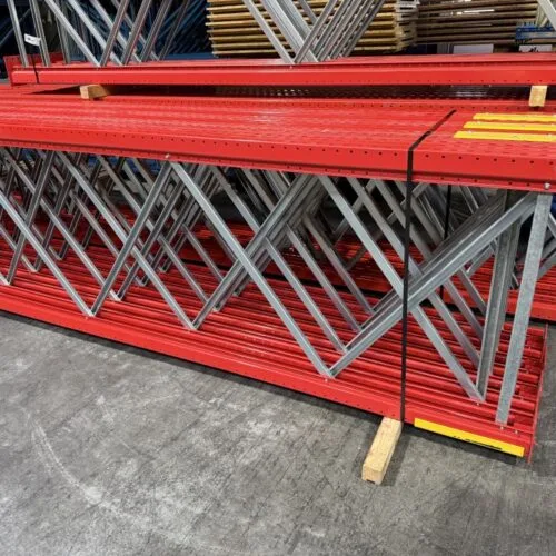 Palletstelling Esmena 450x110 diep / liggers 360 / lengte 14.90 mtr /  gebruikt - Afbeelding 2