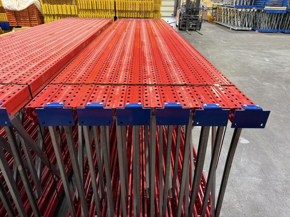 Palletstelling Esmena 500x110 diep / liggers 360 / lengte 40.80 mtr / gebruikt - Afbeelding 5