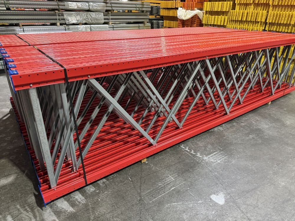 Palletstelling Esmena 500x110 diep / liggers 360 / lengte 40.80 mtr / gebruikt - Afbeelding 6