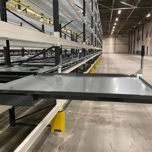 palletlade 120x80 / 300 kg / 100% uittrekbaar, gebruikt