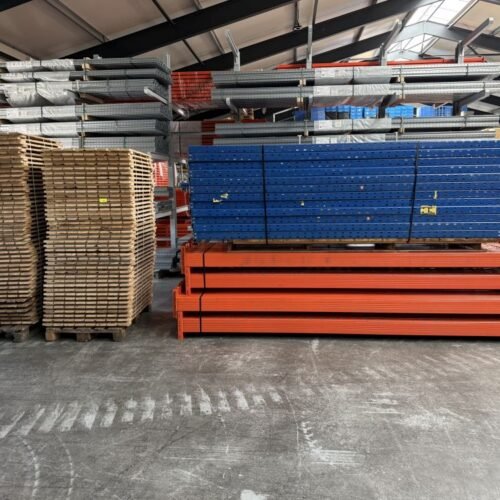 Palletstelling Ramada 350x110 diep / liggers 360 / lengte 40.80 mtr /  gebruikt