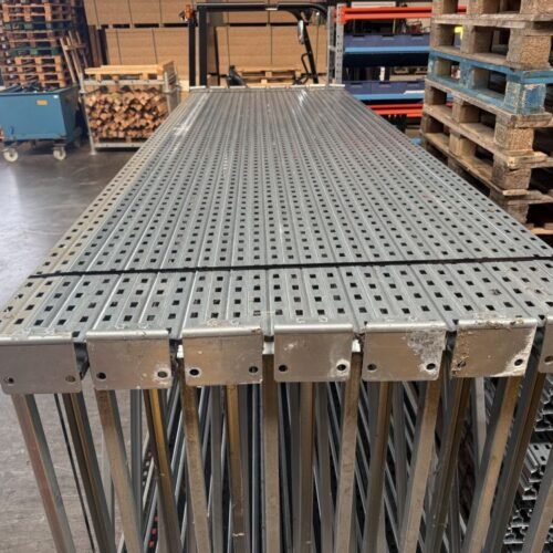 Palletstelling Esnova 350x110 diep / liggers 270 / lengte 28 mtr /  gebruikt - Afbeelding 3