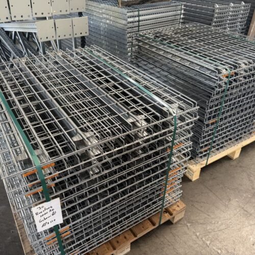 Palletstelling Esnova 350x110 diep / liggers 270 / lengte 28 mtr /  gebruikt - Afbeelding 4