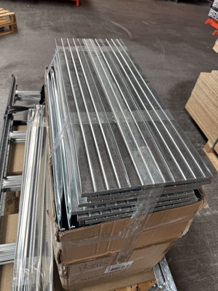 S1 legbordstelling gebruikt 250x80 lengte 2.50 mtr - Afbeelding 3