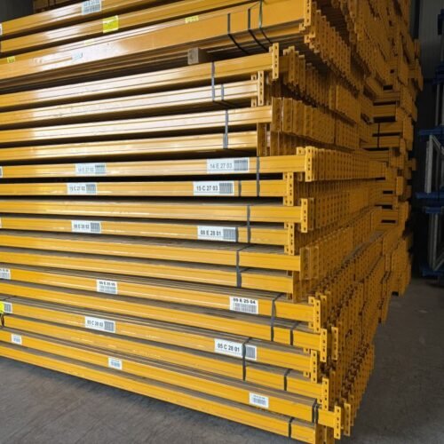 Palletstelling Esmena liggers 3300x100x45 geel