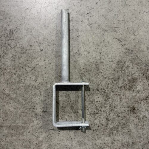 draagarm, armverdeler U beugel 20 cm, tbv koker 60x40, nieuw - Afbeelding 4